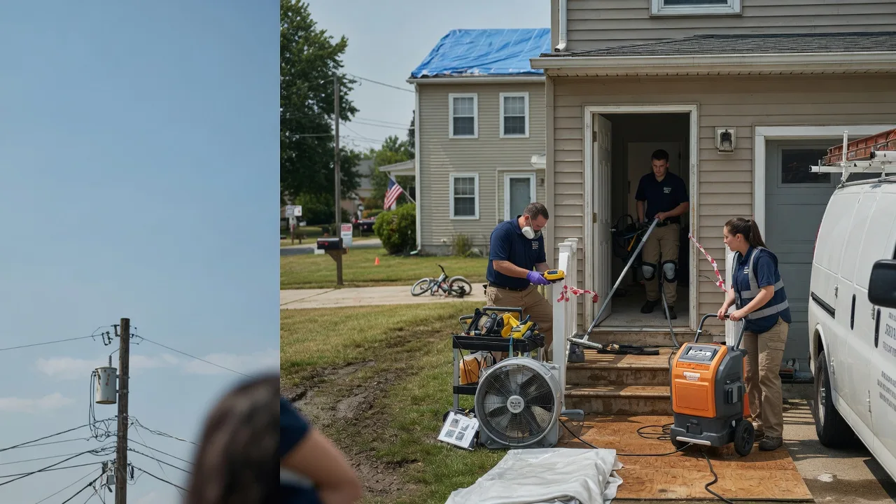 Water Damage Repair in Lake Lynn, PA near me